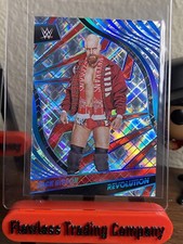 Zack Gibson 2022 Panini WWE Revolution Cosmic Blue Parallel 34/149
