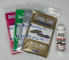 Cymbal and Drum Care Cleaning