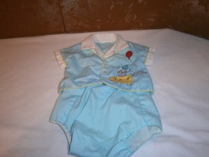 boys in plastic pants