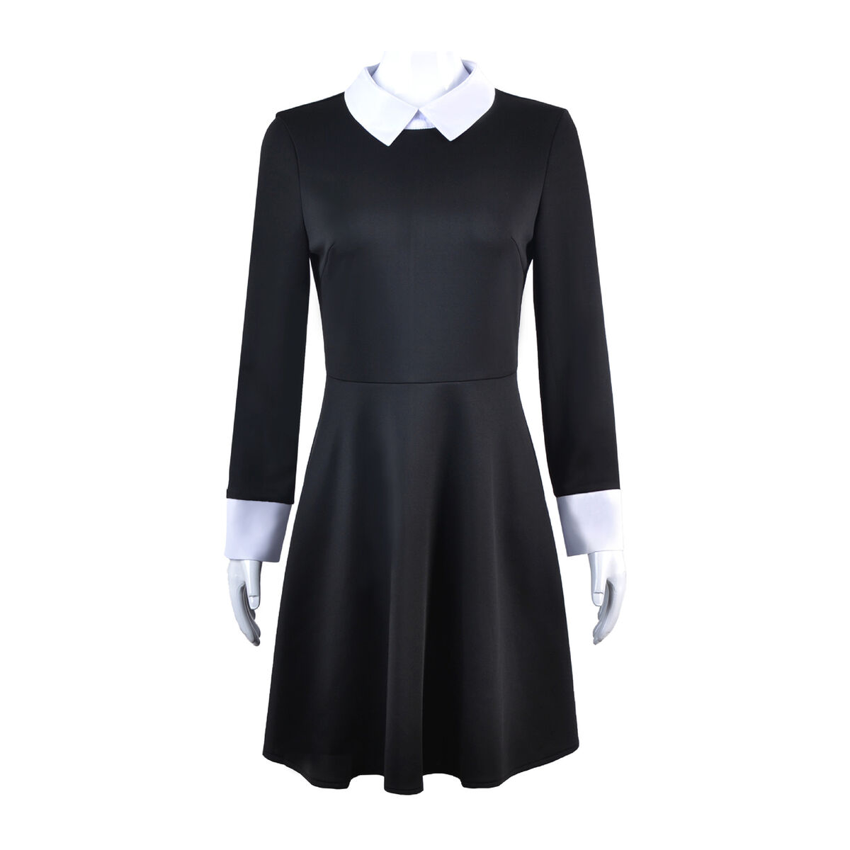 Wednesday Addams Cosplay Costume Dress Addams Family Halloween School  Uniform