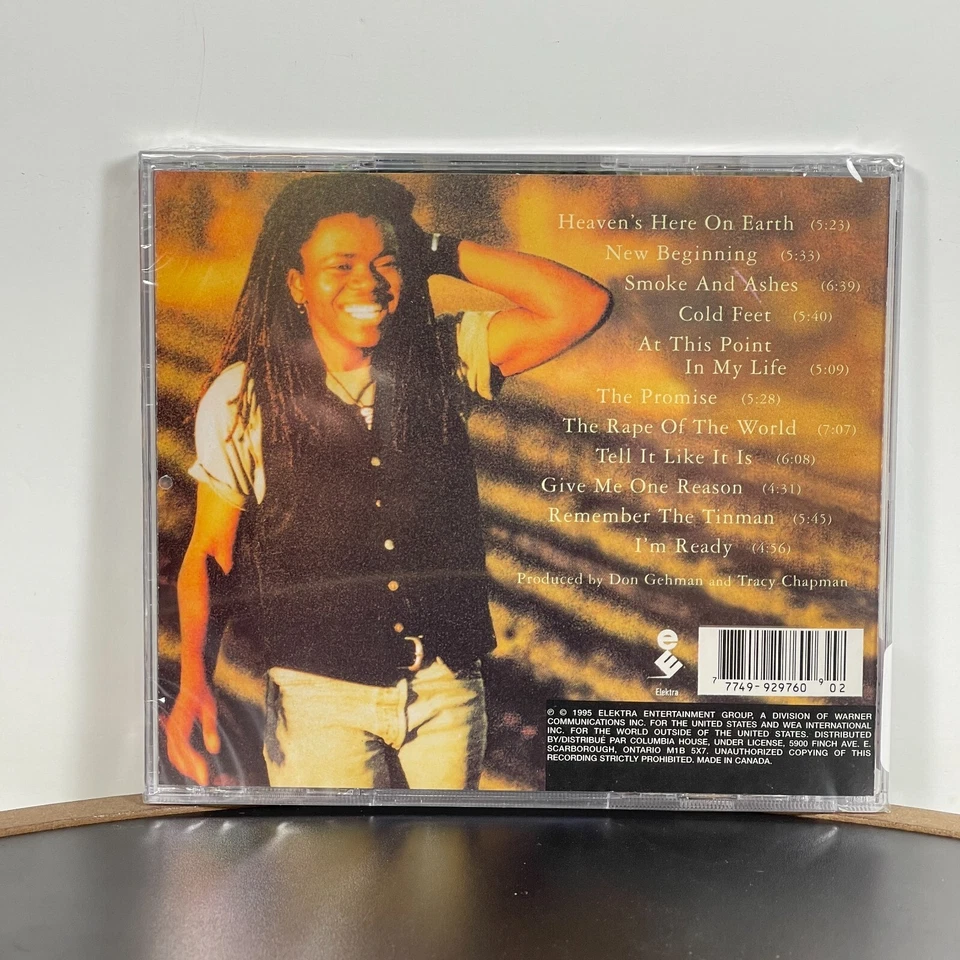 Tracy Chapman - New Beginning (CD, 1995, Elektra Entertainment) Don Geham - Image 3 of 4