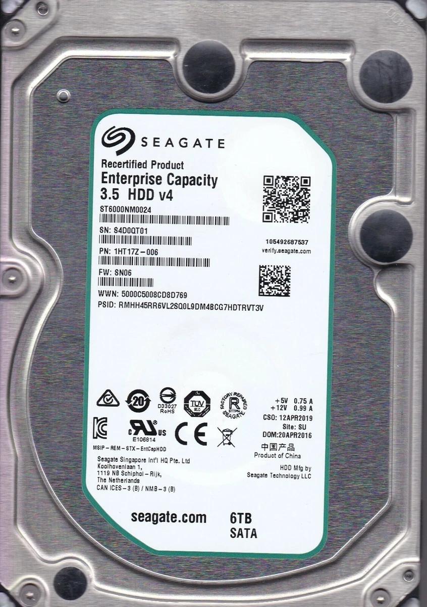 260206-09_Seagate 6TB Enterprise HDD 内蔵型ハードディスクドライブ