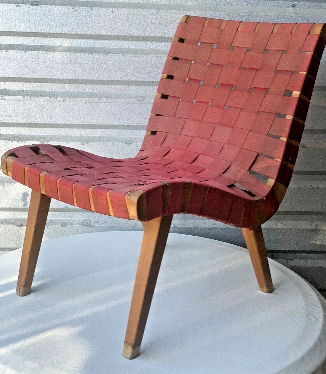 1940s Production Jens Risom Lounge Chair for Knoll Early