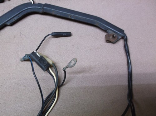 1969 MERCURY COUGAR XR7 ELIMINATOR RIGHT DOOR AJAR STEREO COURTESY LIGHT WIRING - Picture 4 of 20