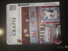 McCall's Pattern crafts m4689 one envelope Uncut winter sport accessories