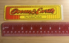 Ocean  Earth Fine Surfing Products Decal / Sticker