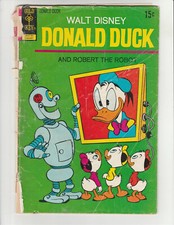 Walt Disney's Donald Duck #147 Robert the Robot Gold Key 1972 (2.0) GOOD (G)