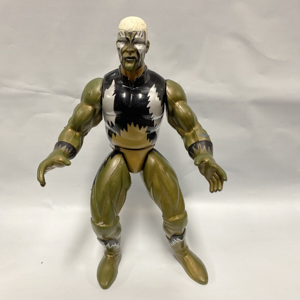 Goldust Gold Dust Goldy 1998 WWE JAKKS ACTION FIGURE wwf Goldust Gold Dust Goldy 1998 WWE JAKKS ACTION FIGURE wwf