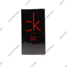 CK ONE RED EDITION by Calvin Klein 3.4 oz (100 ml) eau de toilette spray for men