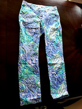 Lilly Pulitzer South Ocean Skinny Size 2 Coastal Pants