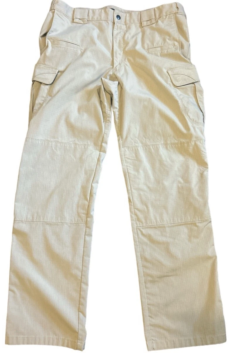 5.11 Tactical Series Cargo Pants Men’s Size 38/34 Tan Khaki Utility Cargo