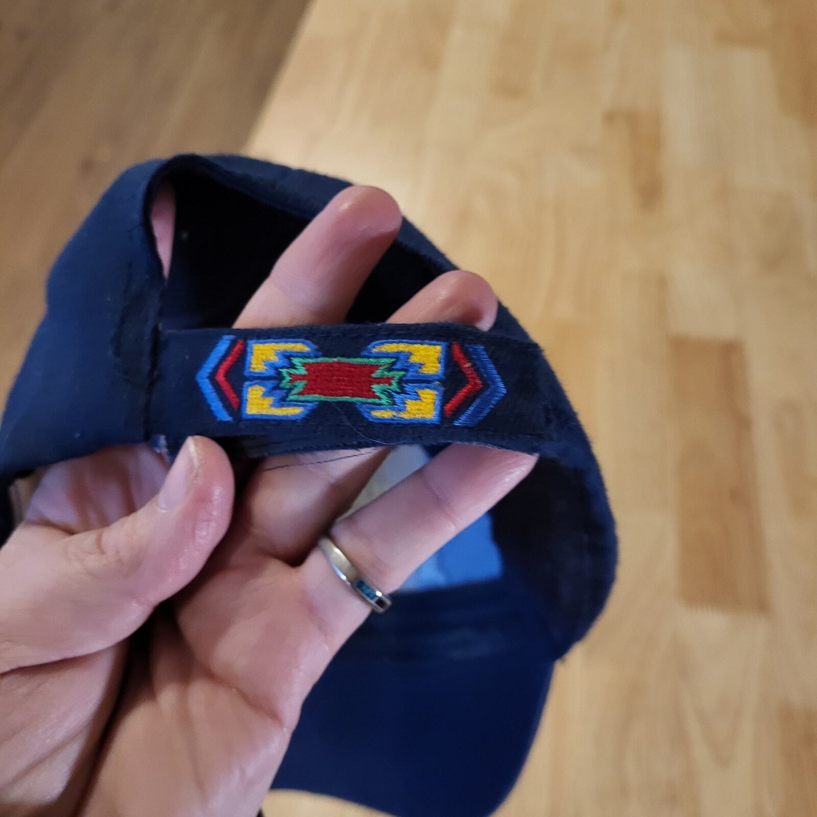 Native Pride Blue Adjustable Embroidered Baseball… - image 4