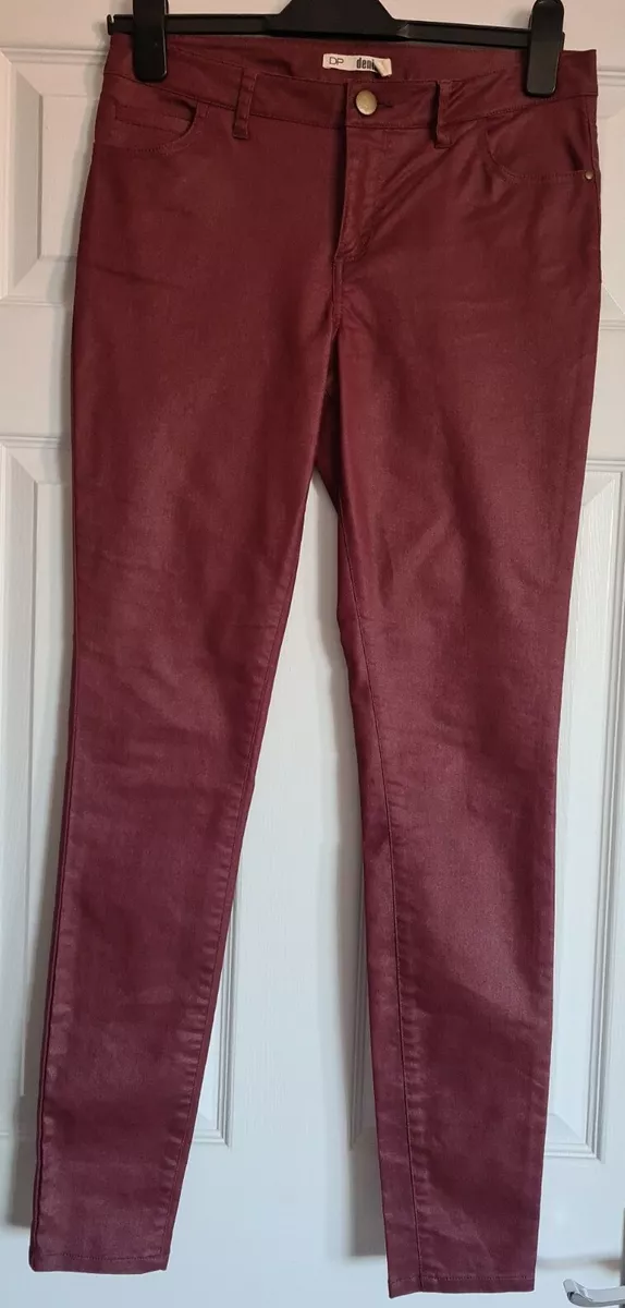 Burgundy jeans hotsell womens uk