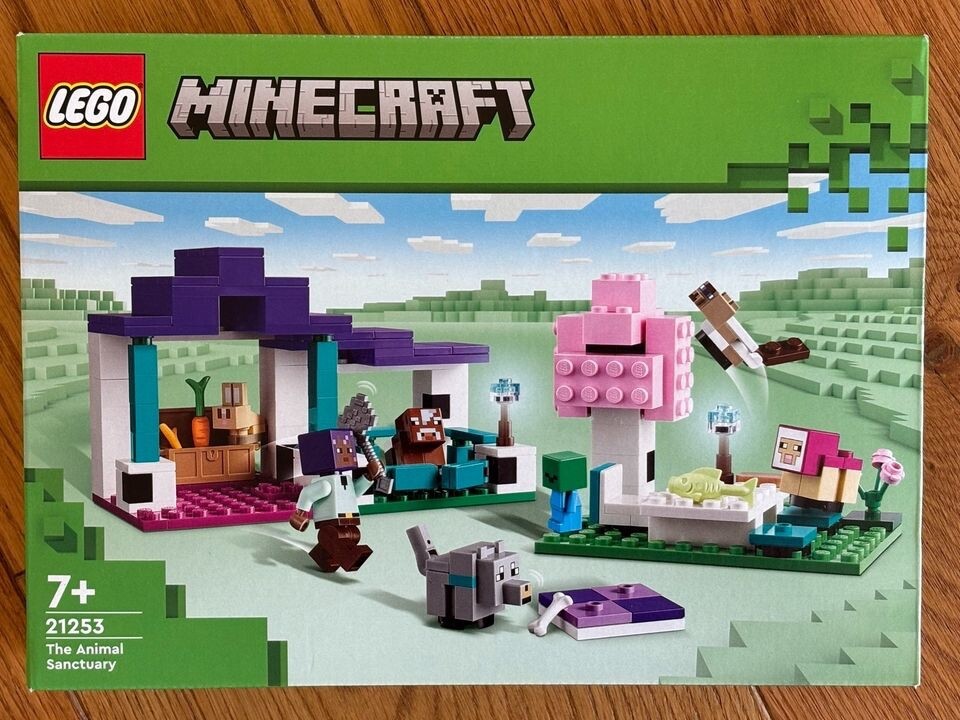 LEGO Minecraft The Animal Sanctuary 21253 Toy Building Kit 206 pcs
