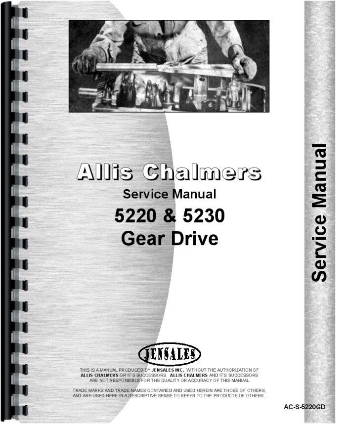 Allis Chalmers 5220 5230 Tractor Repair Manual – Complete Service Guide