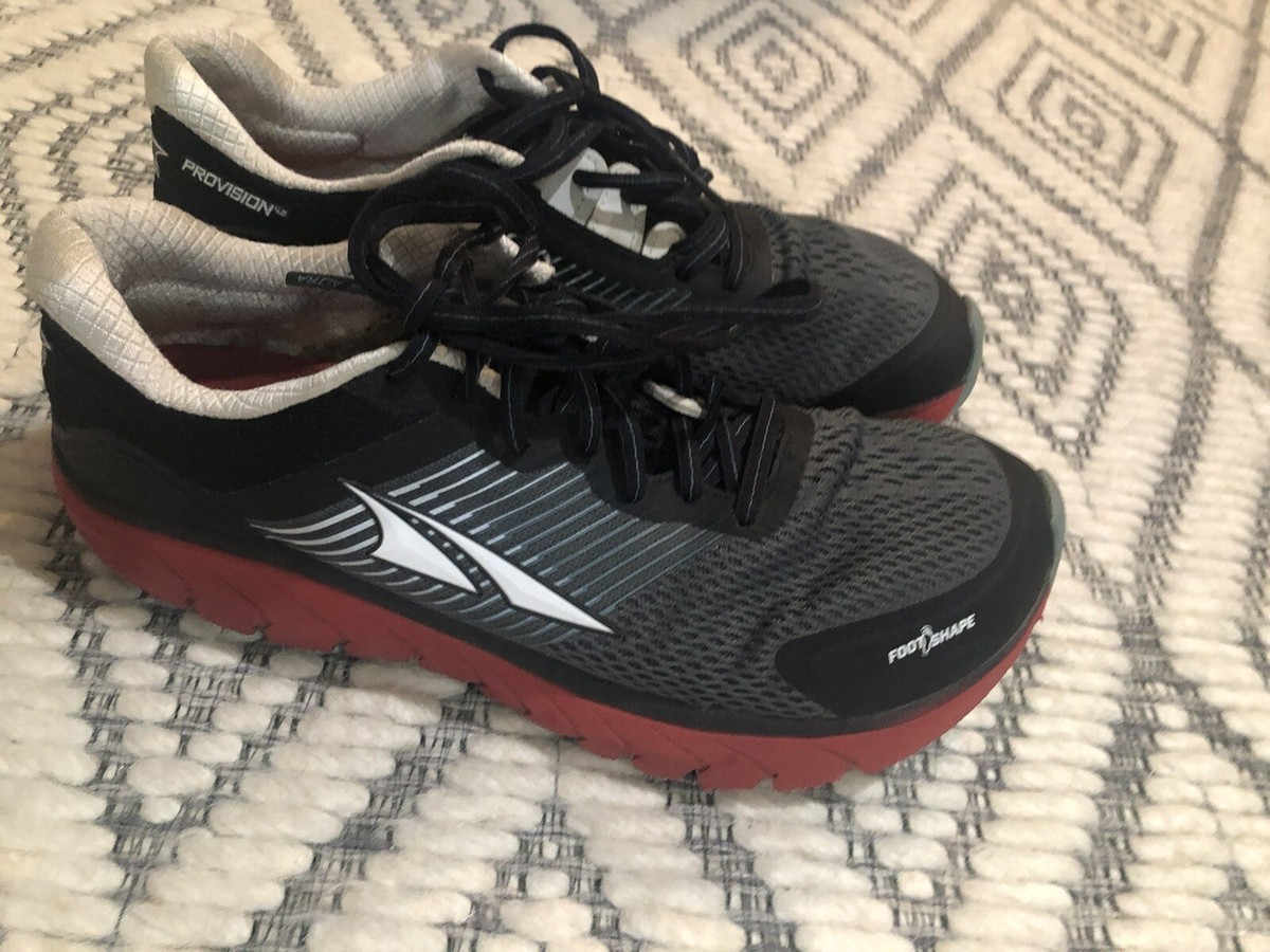 Altra Provision 4 Mens 9.5 Shoes Gray Red Running Walking  display picture 1