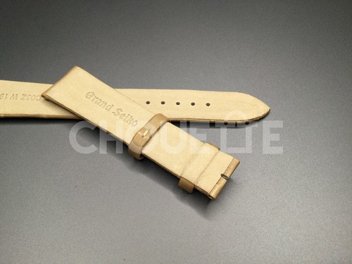Grand Seiko 'Banto' 19 mm cinturino in pelle di coccodrillo marrone chiaro SBGW281 / 9S64-00Z0 - Foto 4 di 8
