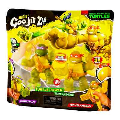 Teenage Mutant Ninja Turtles Heroes of Goo Jit Zu 2-Pack Donatello