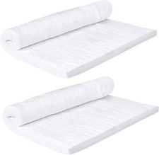 2 Piece Ceramic Fiber Blanket - 1"x12"x24" Thermal High Temp Insulation 2600F