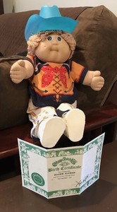 cowboy cabbage patch kid