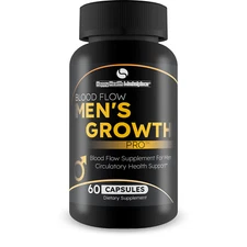 Blood Flow Mens Growth Pro - Our Best Blood Flow Supplement for Men