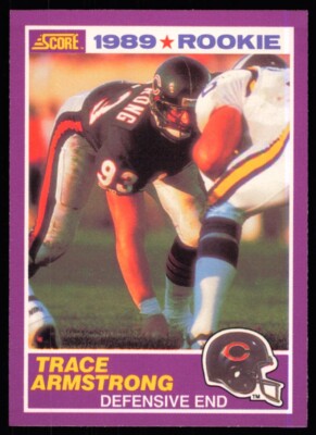 1989 Score Supplemental Trace Armstrong Chicago Bears #440S