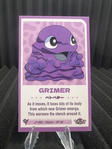 Pokemon Grimer Card | eBay
