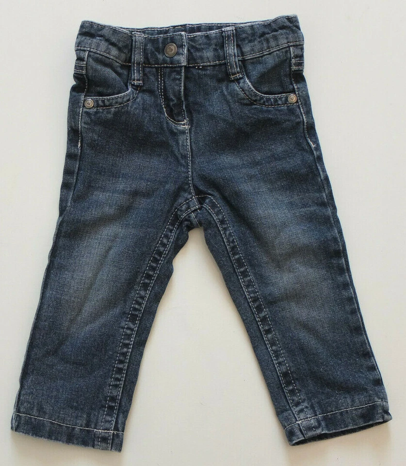 * impidimpi Thermo Jeans Gr. 80 9-12 Mo. TOP Bund verstellbar Blau