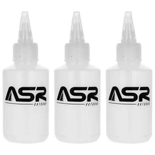 ASR Outdoor 3 Pack 3oz Gold Snuffer Sniffer Squeeze Bottles for Gold Panning