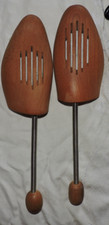 Vintage LOT Wooden Shoe Tree Stretchers/Cobler's Tools/6 Pairs-Cadillac,Germany