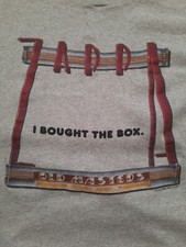 ZAPPA: Vintage T-Shirt 1985 Promo only, size Lrg I Bought The Box