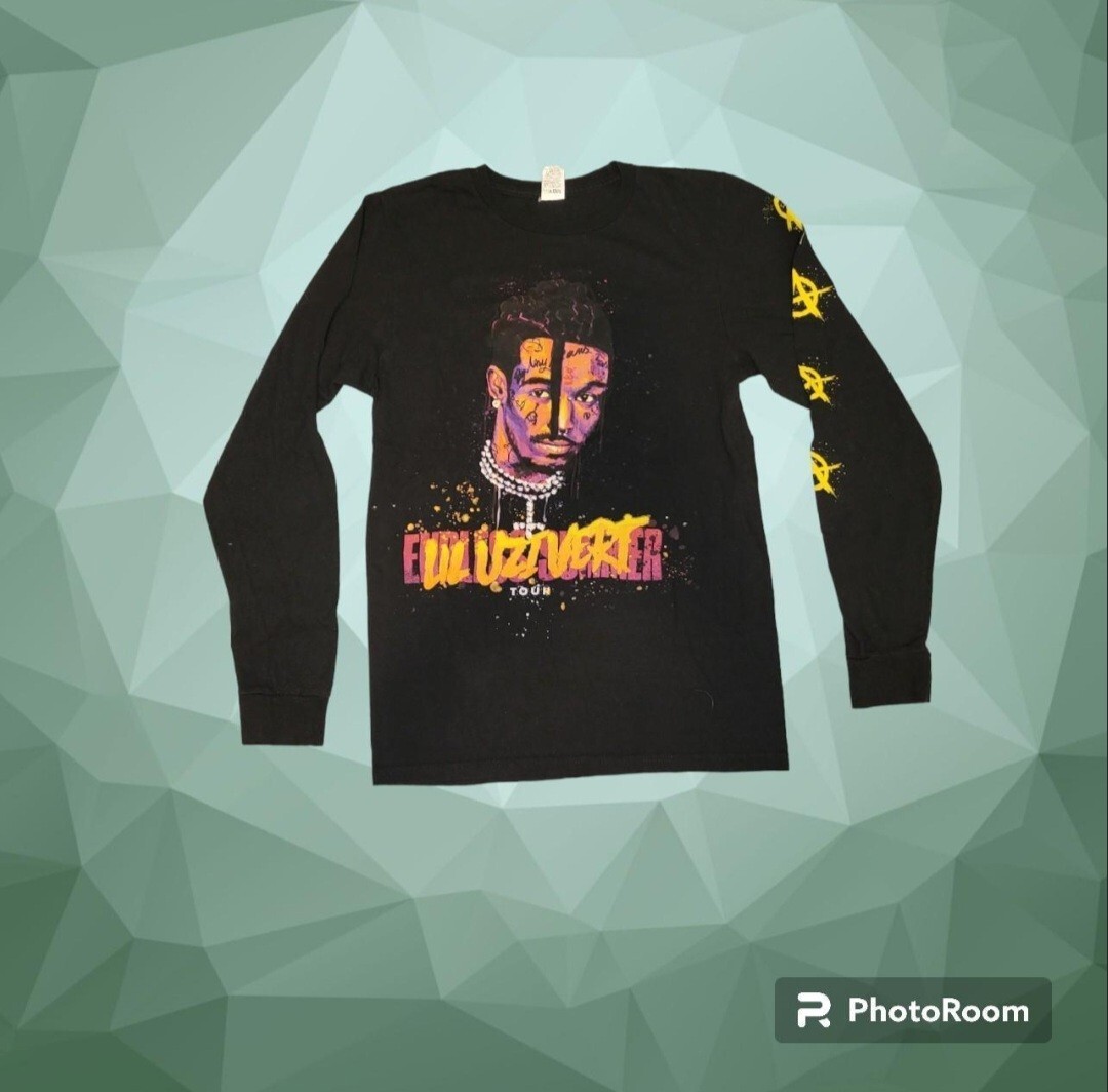 streetwear supreme uzi tee Lil Uzi Vert Endless Summer Tour Long Sleeve T-shirt SZ XS Anarchy