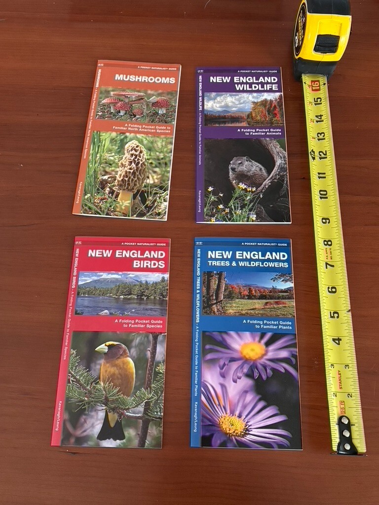 Bundle of 4 Compact Pocket Naturalist Folding Guides