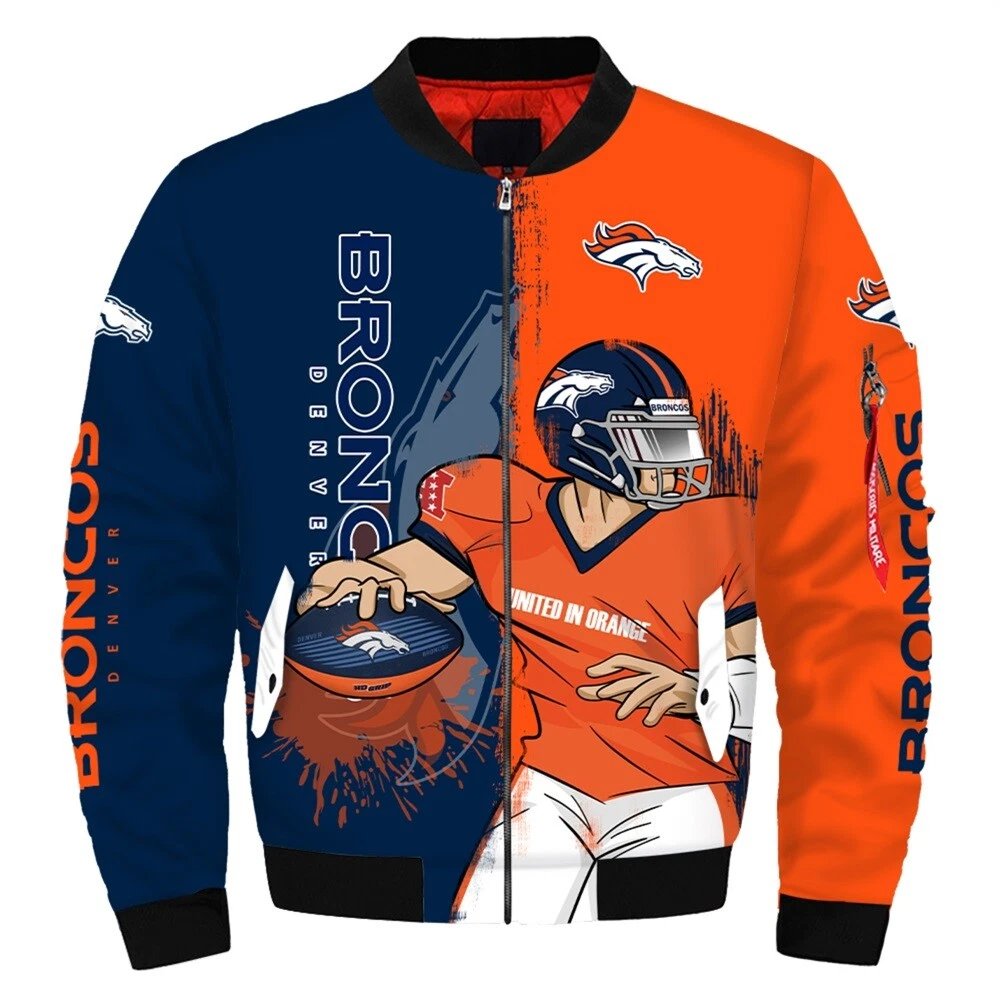 Denver Broncos Men's Flight Bomber Jacket