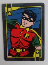Aquarius DC Comic Batman Playing Card Robin 10 Clubs
