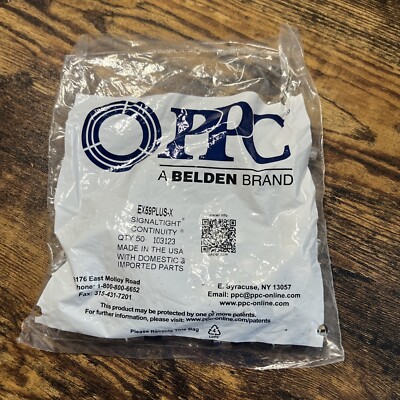1000 PPC Belden EX59PLUS-X RG59 Cable Compression Connectors