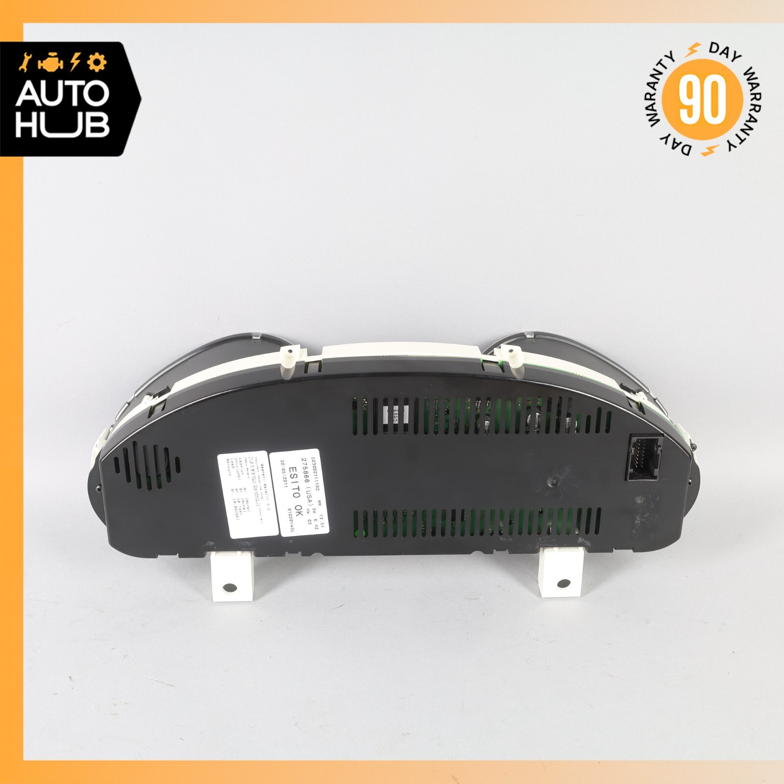 09-12 Maserati GranTurismo S M145 4.7L Instrument Cluster Speedometer OEM 61k