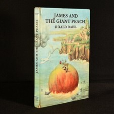 1967 James and the Giant Peach Roald Dahl Michel Simeon Illustrated 1st Edition
