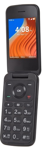 New TCL Flip 2 16GB 2MP 5G Feature Phone - Black (For Walmart Family Mobile) - Picture 5 of 10