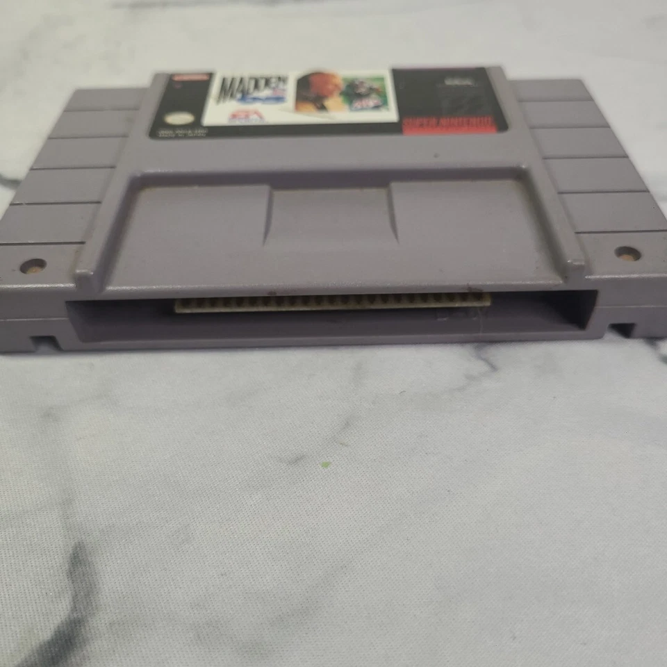 Madden NFL 95 (SNES, Super Nintendo, 1995) Протестировано/Работает (1995) - Изображение 3 из 4
