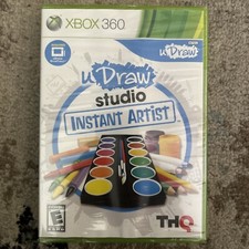 🔥 Udraw Studio: Instant Artist (Xbox 360) NIB. New! Game Only. See Description