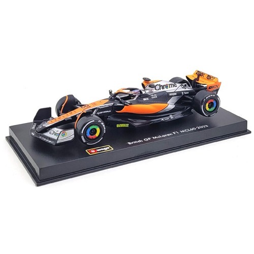 2023 Oscar Piastri McLaren MCL60 British GP - 1/43 Bburago Models - 第 1/3 張圖片