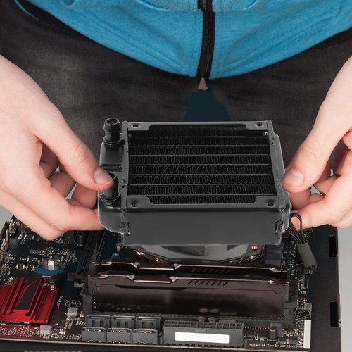 Computer Water Cooling Radiator for Electronic Components Water-cooled - Afbeelding 7 van 12