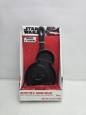 DISNEY Star Wars Holiday BB-8 Baking Skillet With Chocolate Chip Cookie Mix NEW