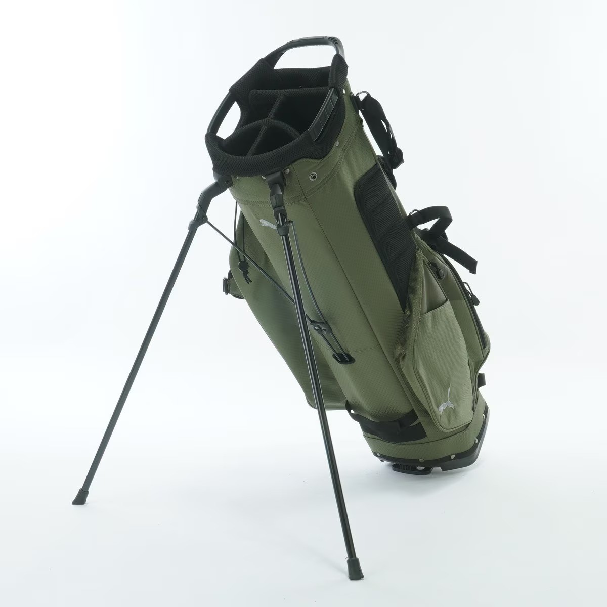 PUMA Unisex Golf Color Trim Carry Stand Bag 9 in 5-Way Lightweight