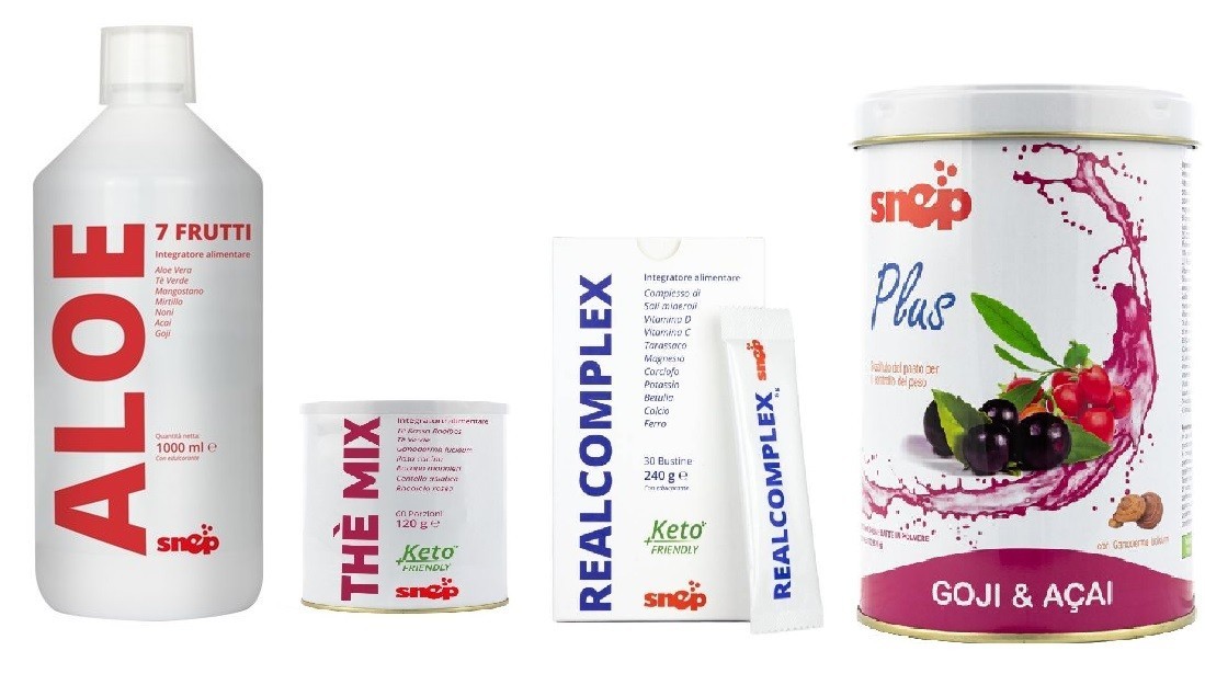 Snep Programma Detox: Aloe 7 Frutti e Plus Latta, Dimagrisci Naturalmente