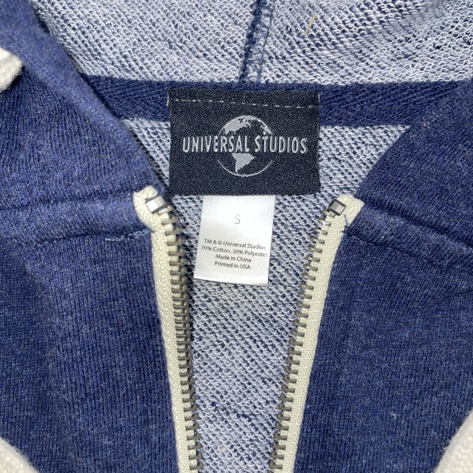 Universal Studios Park Multicolor Full Zip Hoodie… - image 6