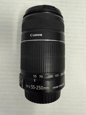 Canon EF-S 55-250mm f/4-5.6 IS II lens for EOS 90D 80D 70D T8 T7 T6 T5 7D