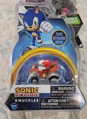 Sega Sonic The Hedgehog Red Knuckles Collectible Diecast Real Metal New F