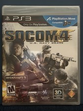 SOCOM 4: U.S. Navy SEALs (Sony PlayStation 3, 2011) - Brand New Factory Sealed